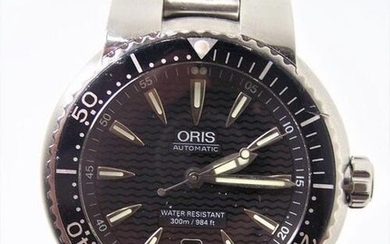 Mens S/Steel ORIS Ref 7533P Automatic 300m / 984ft Divers Watch* WATER TESTED