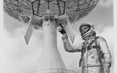 [Mercury Atlas 6] The first American in orbit and first space photographer:...