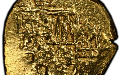Mexico: , Philip V gold Cob Escudo ND (1711-1713) AU Details (Ex Jewelry) PCGS, ...