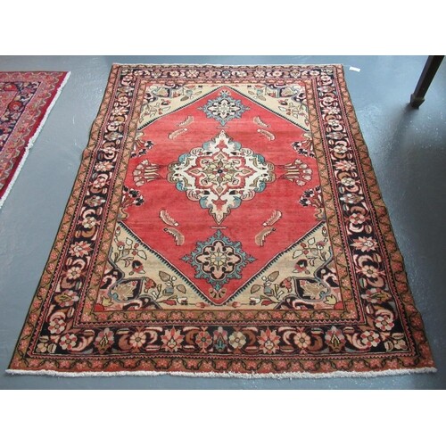 Middle Eastern design Lilian rug on a multi-coloured ground,...