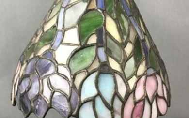 Modern Tiffany-style Boudoir Lamp