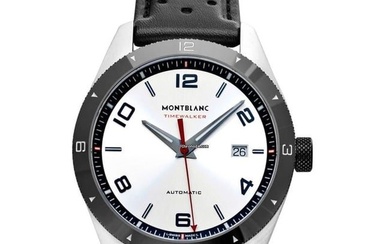 Montblanc Timewalker 116058 - TimeWalker Automatic Silver Dial Stainless Steel Men's Watch