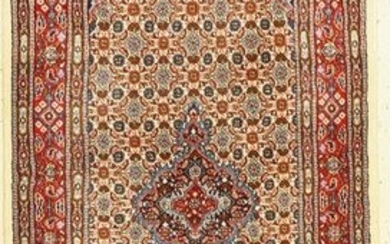 Moud, Persia, approx. 50 years, wool on cottonwith silk