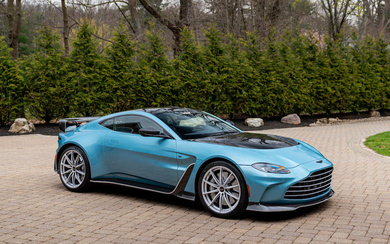 Nearly $100,000 in options, delivery mileage 2023 Aston Martin V12...
