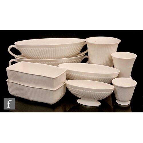 Nine assorted mid to late 20th Century Wedgwood planters and...