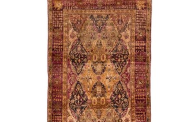 Orientteppich aus Seide. KESCHAN/PERSIEN, 19. Jh., ca. 172x111 cm.