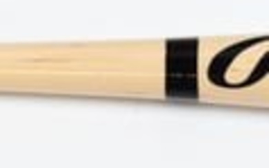 Ozzie Smith Autographed Blonde Rawlings Pro Baseball Bat w/HOF - Fanatics *Black