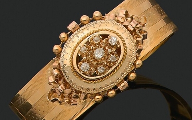 PARURE «NAPOLÉON III» Bracelet, pendentif-broche... - Lot 11 - Aguttes