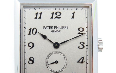 PATEK PHILIPPE Gondolo Automatic Watch 5109G 18K White Gold Silver