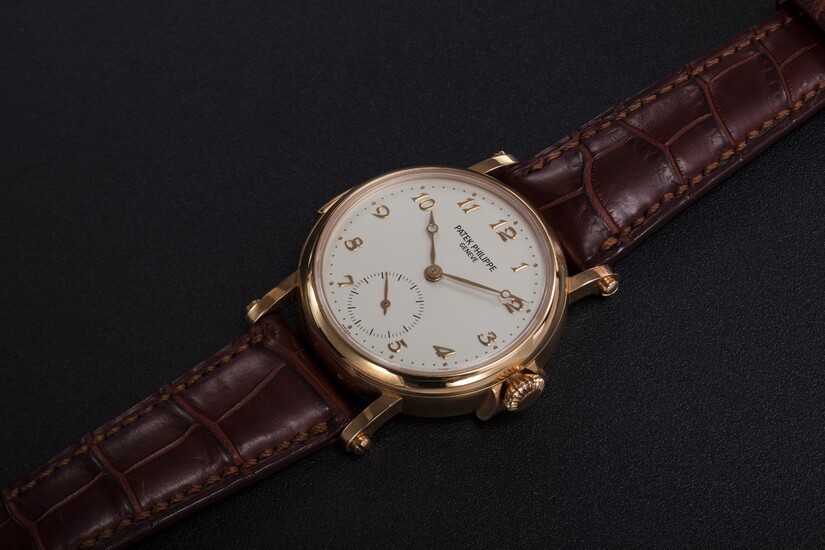 PATEK PHILIPPE, REF. 5029R, A RARE GOLD MINUTE REPEATING CHRONOMETER WRISTWATCH