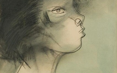 PEDRO PABLO OLIVA (1949 / .) "Portrait in profile"