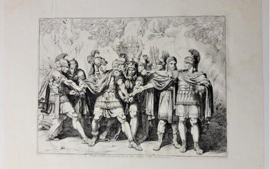 PINELLI Bartolomeo (1781-1835). « L'histoire romaine ». Exceptionnel ensemble de 61 planches. Burin sur cuivre....