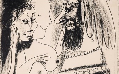 δ Pablo Picasso (1881-1973) Le Vieux Roi (Bloch 869; Mourlot 317)