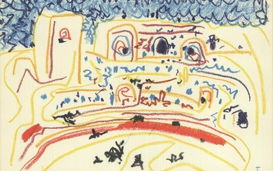 Pablo Picasso - Bullring I - 1959 Lithograph 11.5" x