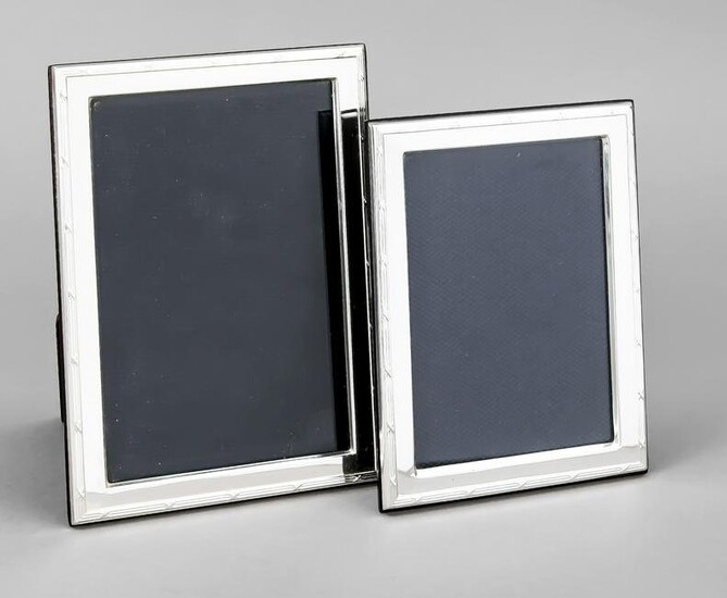 Pair of photo stand frames, I