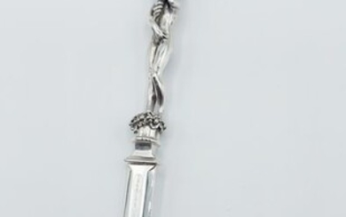 Paper knife (1) - .925 silver - Italy - Second half 20th century