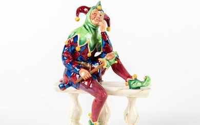 Pascoe And Company Figurine, The Jester In Green And