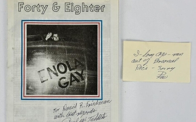 Paul Tibbets Enola Gay Signed 1998 Magazine
