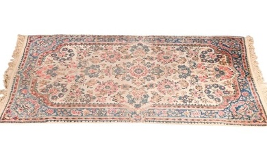 Persian Isfahan Hand Knotted Area Rug