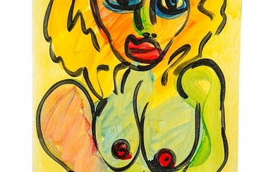 Peter Keil (German, b. 1942) Nude Oil On Canvas