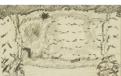 Pierre Bonnard (1867-1947), ÉTUDE POUR HARMONIE BLEU ET ORA