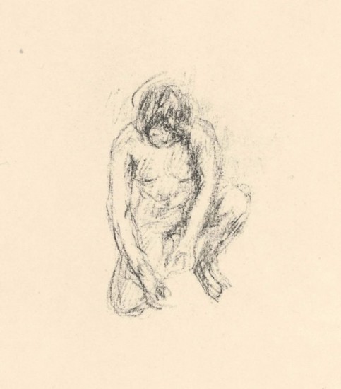 Pierre Bonnard Femme accroupie