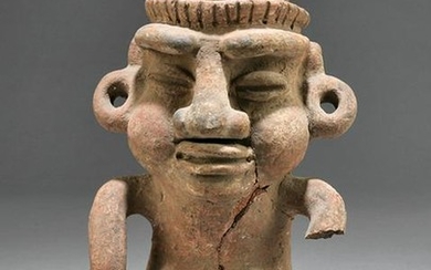 Pre-Columbian-Style Pottery Vessel