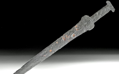 Rare Scythian Iron Akinakes Sword