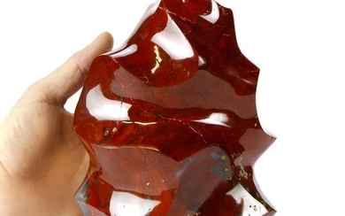 Red Jasper Unusual Shape Free form (Flame Shape) - 180×135×105 mm - 2884 g