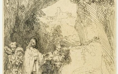 Rembrandt van Rijn (1606-1669) The Raising of Lazarus