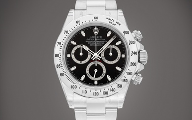 Rolex Cosmograph Daytona, Reference 116520 | A brand new stainless steel chronograph wristwatch with bracelet, Circa 2013 | 勞力士 | Cosmograph Daytona 型號116520 | 全新精鋼計時鏈帶腕錶，約2013年製