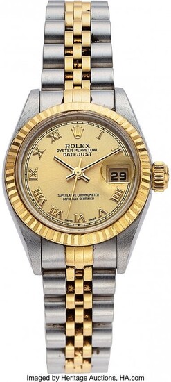 Rolex Gold, Stainless Steel Oyster Perpetual Dat