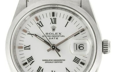 Rolex Oyster Authentic Perpetual Date Watch #15210