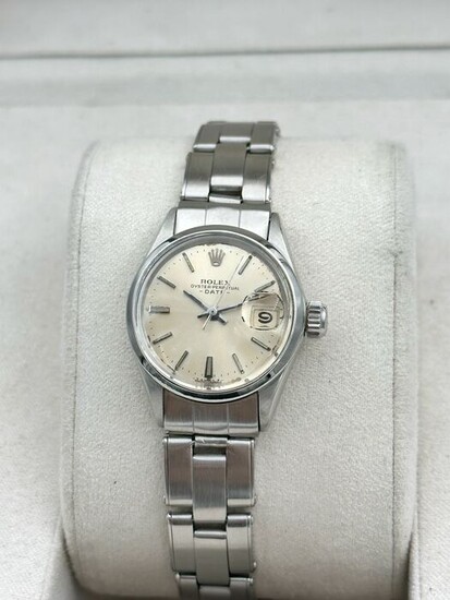 Rolex - Oyster Perpetual Date - "NO RESERVE PRICE" - 6519 - Women - 1970-1979