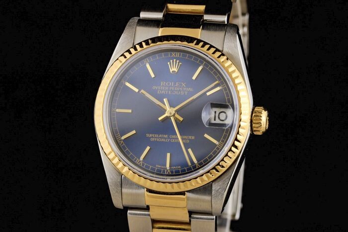 Rolex - Oyster Perpetual Datejust Gold/Steel 30mm Chronometer - "NO RESERVE PRICE" - 68273 - Men - 1980-1989