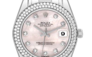 Rolex Pearlmaster 34 White Gold