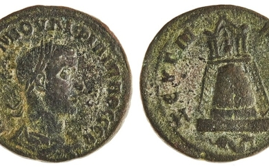 Roman Provincial. Gordian III (238-244). AE 30 of Zeugma in Commagene. 17.5 gms. Laureate, cuir...