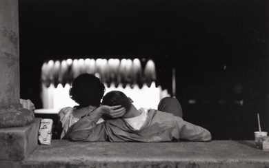 Ruth Orkin (1921-1985) Couple, Outdoor Concert, Lewisohn Stadium, 1948
