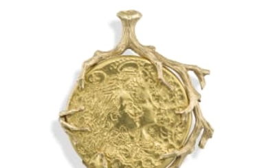 Salvador Dali 'Dali dór' coin-medal, Edition 139/500, 0.900, 1966, Piaget