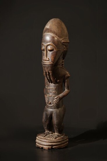 Sculpture - Wood - Baoulé - Ivory Coast