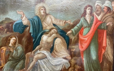 Scuola Italiana ( XVIII Sec. ) - Deposizione di Cristo