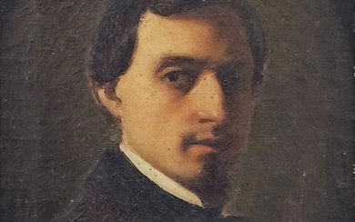 Scuola italiana (XIX) - Ritratto maschile