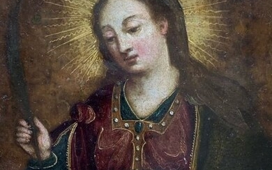 Scuola italiana del XVII secolo - Santa Lucia