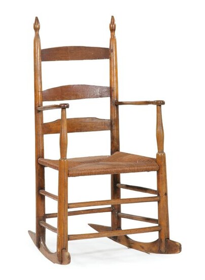 Shaker Ladder-Back Rocking Chair