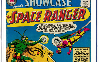 Showcase #16 Space Ranger (DC, 1958) CGC FN- 5.5...