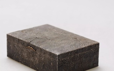 Silver box for cigarettes Nugget Finland. Early 20th century.
