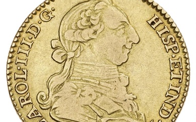 Spain, Carlos III, 1759–1788, 2 Escudos 1788, Madrid, F 286