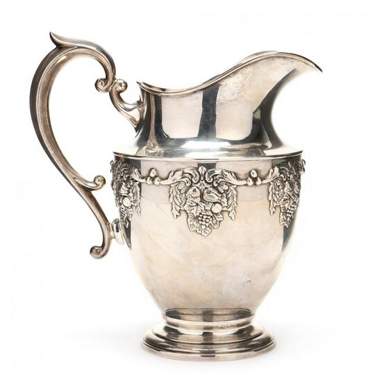 Sterling Silver Pitcher by Hunt Silver Co.