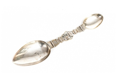 Sterling Silver Wonderful Vintage Hinged Collapsible Travel Spoon