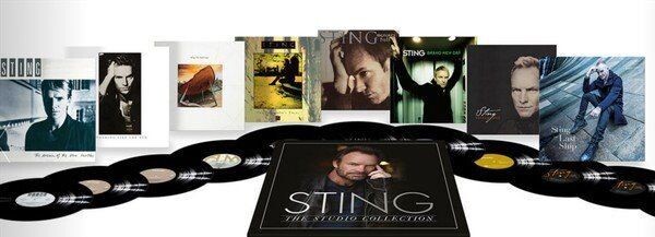 Sting8 LP Box Set "The Studio Collection" - Very Rare and Hard to Get Sting 8 Albums Box Set - LP Box set - 2016/2016